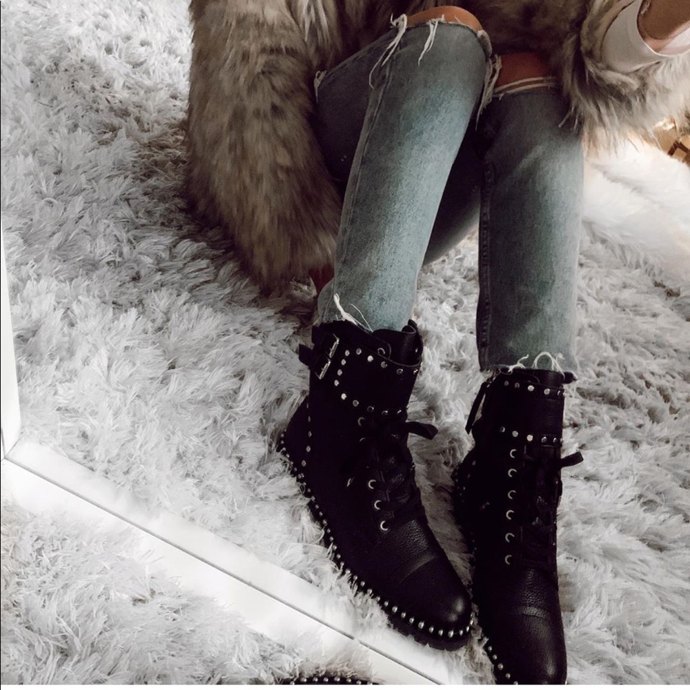 Sam Edelman Jennifer Studded Combat Boot
